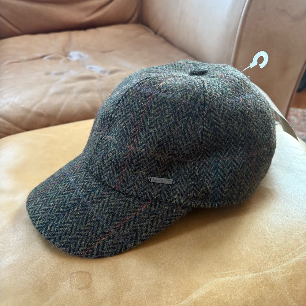 John Hanly Tweed Baseball Cap - XL - 62 - 7 5/8.